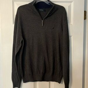 Nautica Men's Dark Gray Sweater